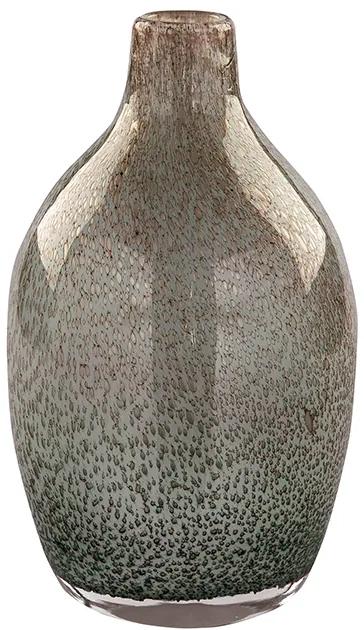 Vaza SILVA, sticla, gri, 25.5x15.5 cm