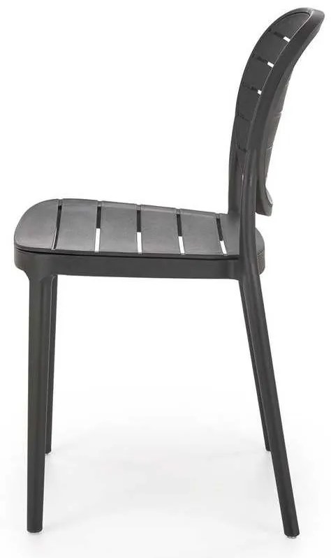 Scaun de bucătărie Josie, negru