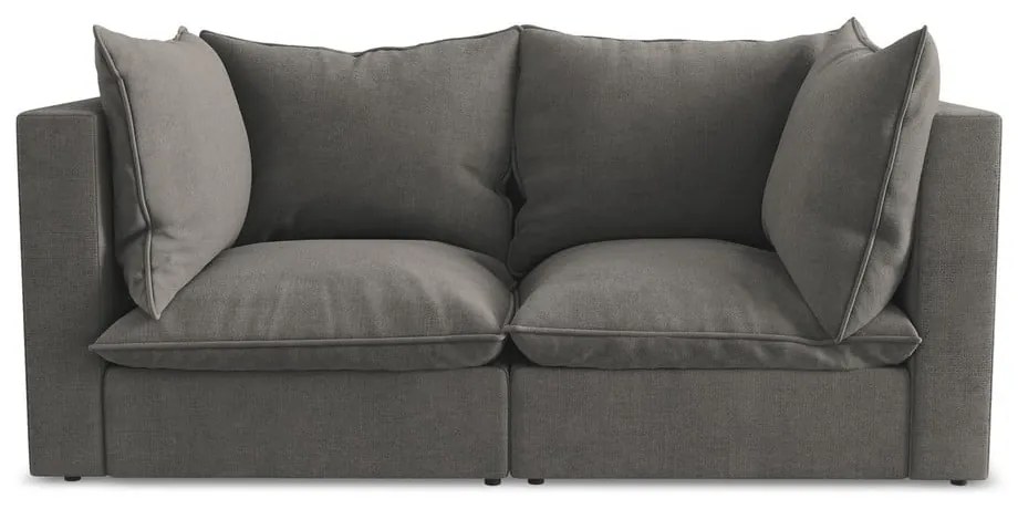 Canapea gri închis 180 cm Manao – Makamii