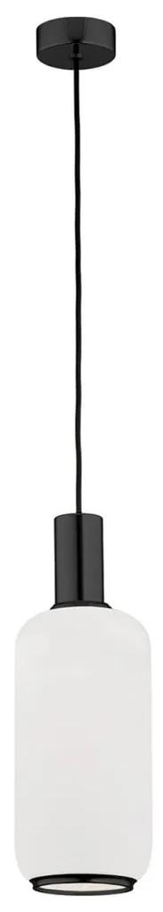 Lustra / Pendul design modern SAGUNTO 14cm, negru