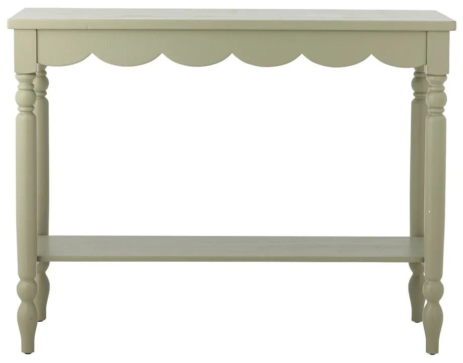 Masă consolă verde-deschis din lemn de pin 36x106 cm Salla – Bloomingville
