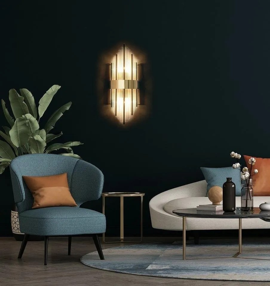 Aplica de perete design decorativ Imperial auriu