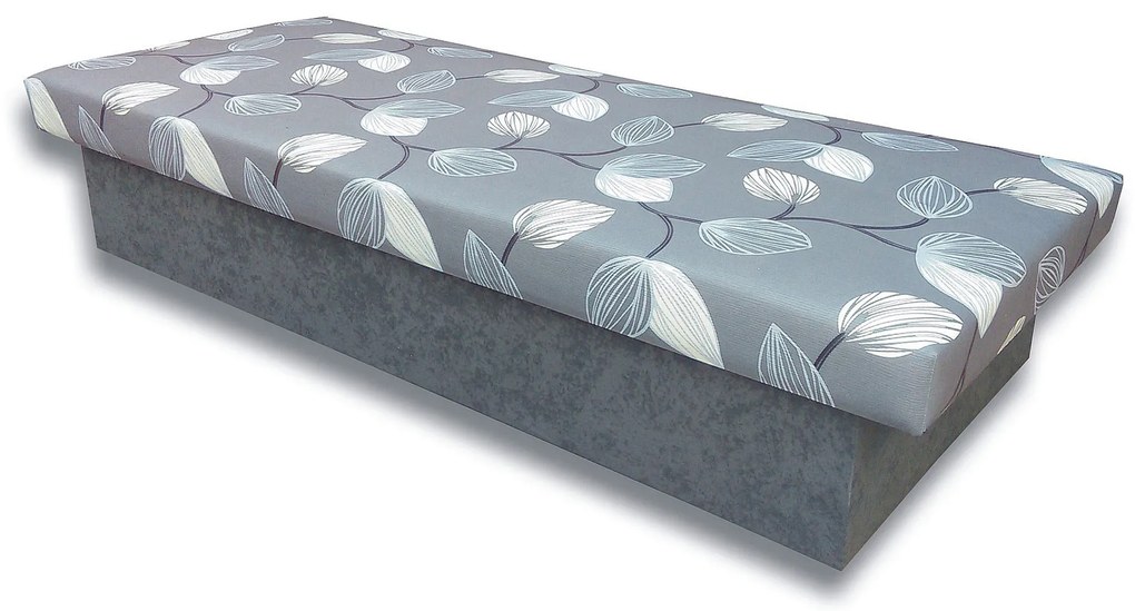 Pat de o persoană (canapea) 90 cm Janae 10 (gri 81 + Melody 14). 793092