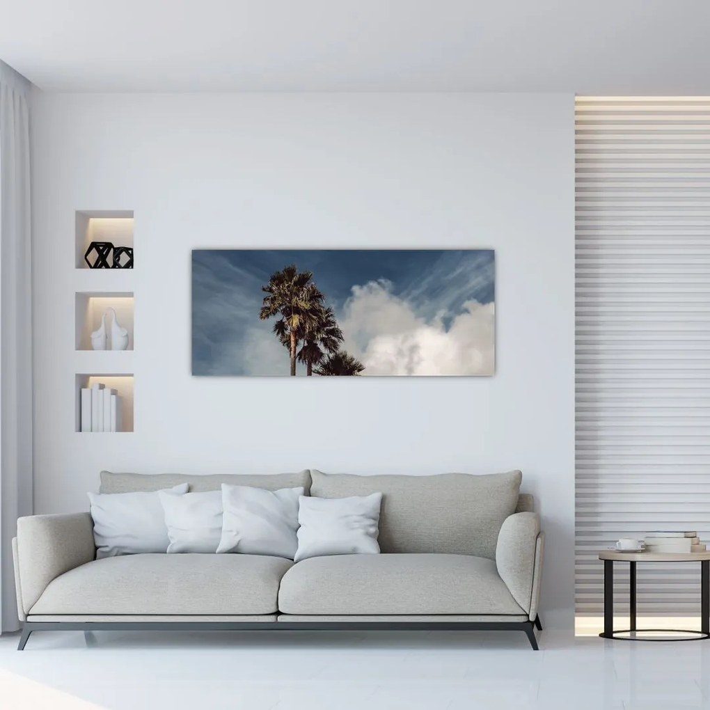 Tablou - Drama cu palmieri (120x50 cm)