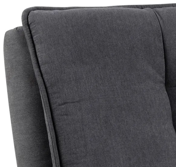 Canapea extensibilă AIRI, 2 locuri, gri închis