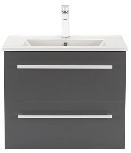 Dulap inferior Vario Clam 60 cu lavoar antracit-antracit