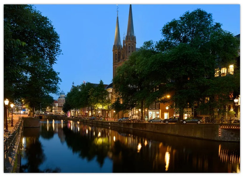 Tabou orașului istoric nocturn (70x50 cm)