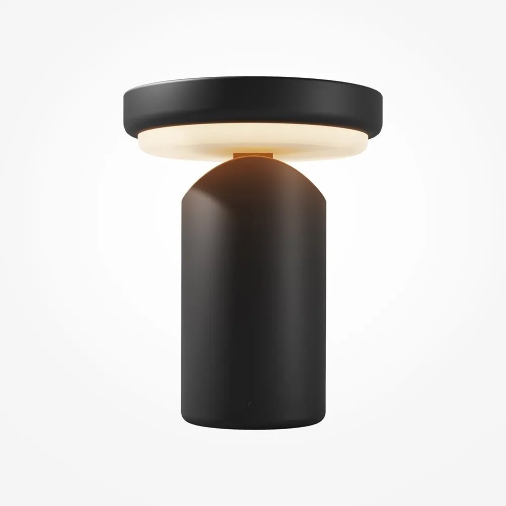 Veioza LED portabila/reincarcabila Topo negru
