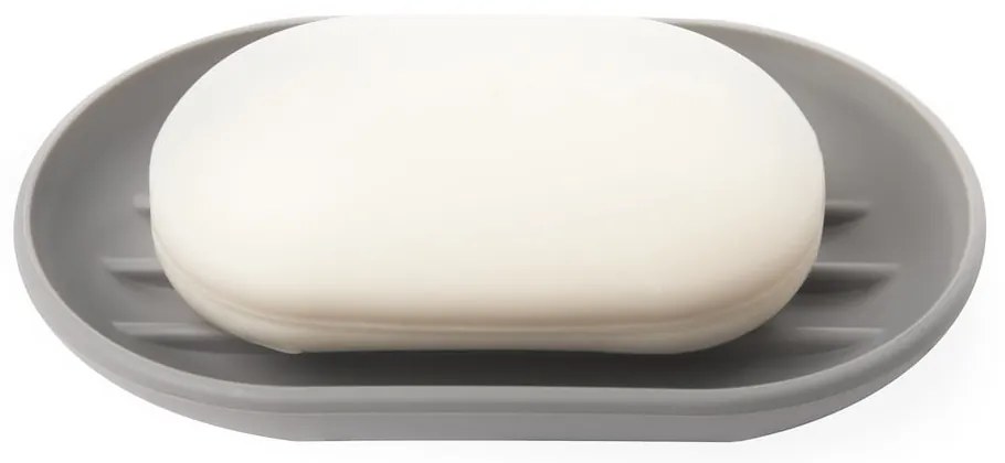 Săpunieră gri din plastic Touch – Umbra