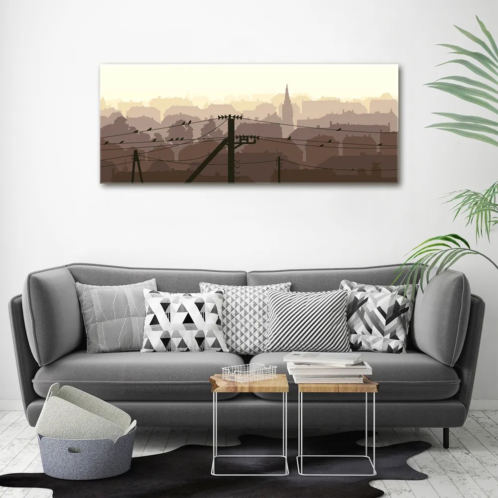 Print pe canvas Line oraș
