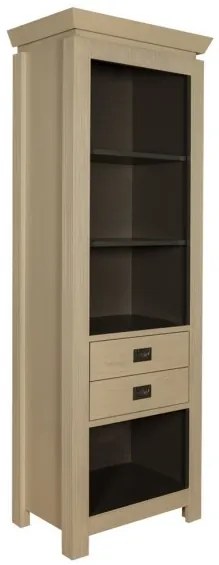 Biblioteca 2 Sertare Casablanca, 67.4 Cm