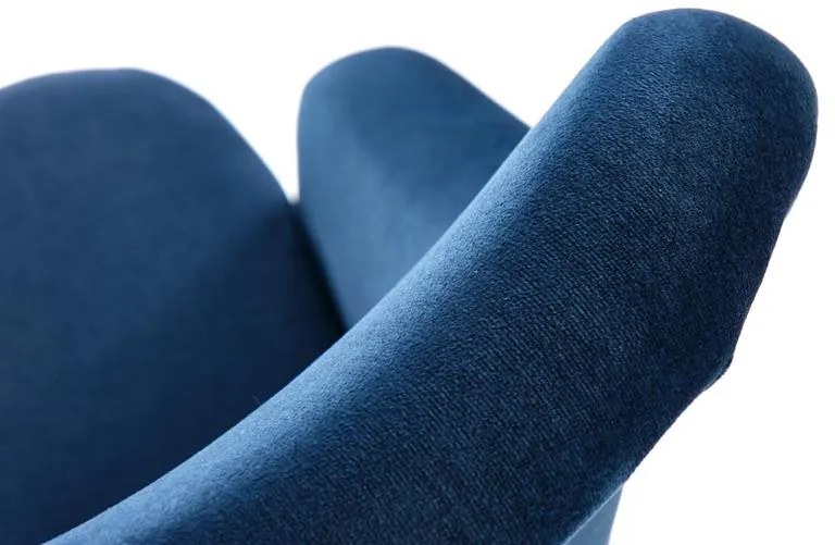 Scaun Toledo 2 velvet bleumarin/stejar miere Monolith 77