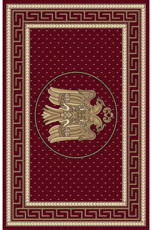 Covor drept Vultur Bicefal - Orizontala Selectează mărime: 200 X 300