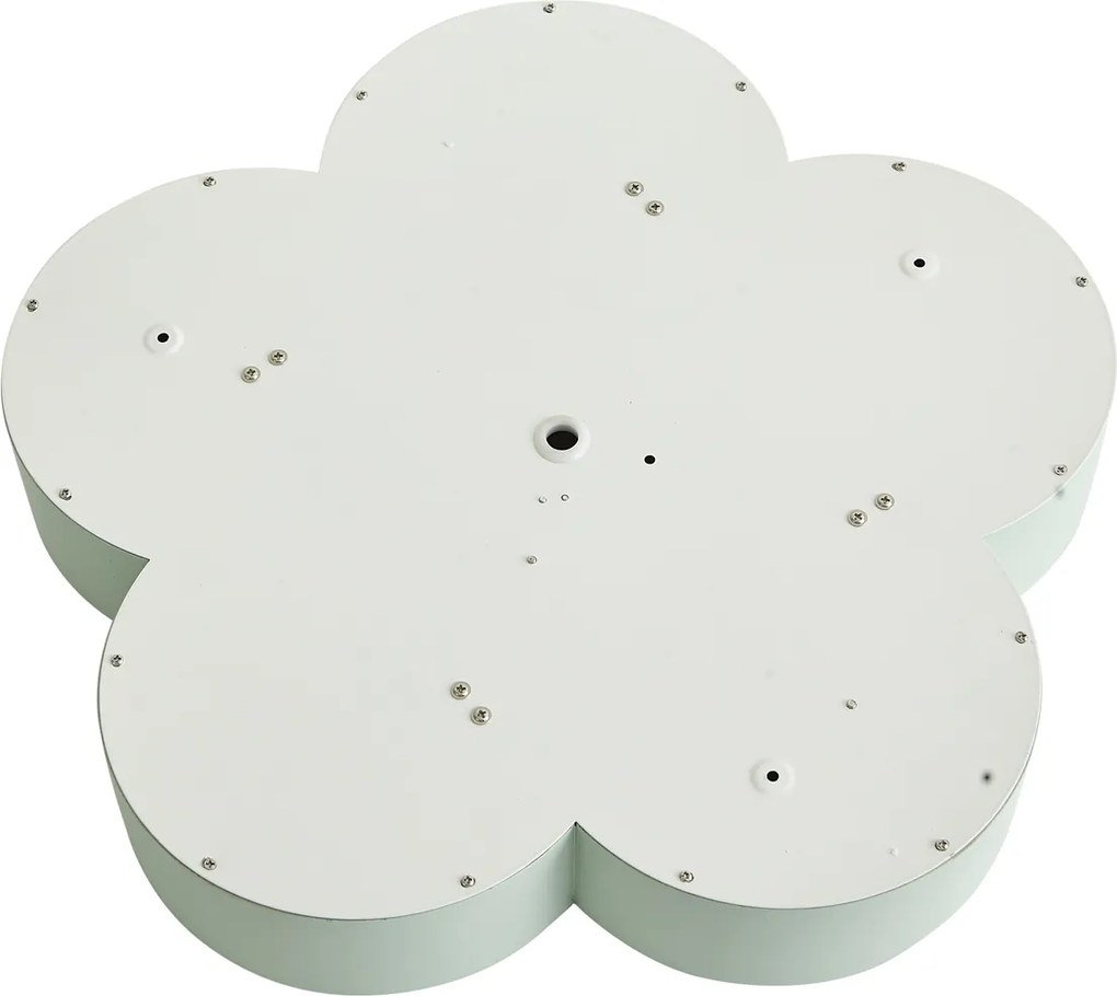 Plafonieră pentru copii verde cu alb - Lucille