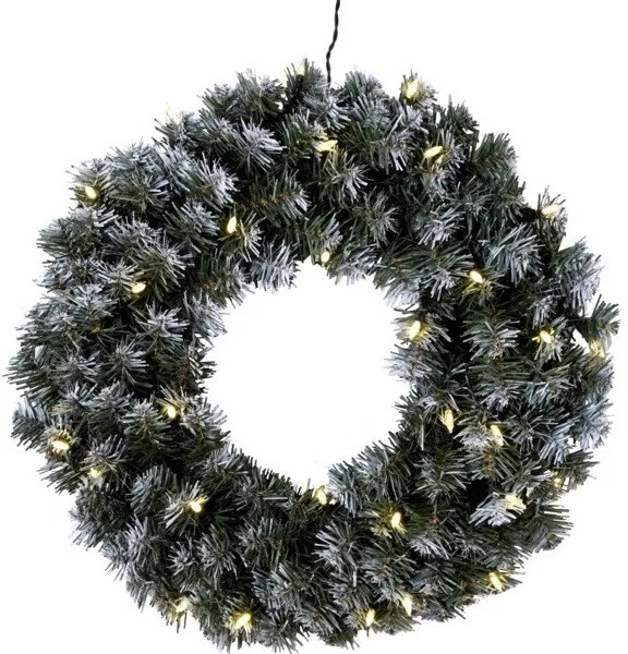 Coroniță LED de Crăciun de exterior EDMONTON 30xLED/0,064W/3/230V IP44 Eglo 410932