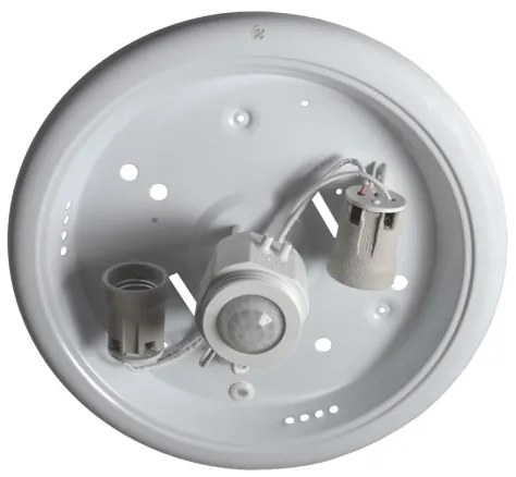 Plafonieră cu senzor PLAFON 2xE27/80W/230V