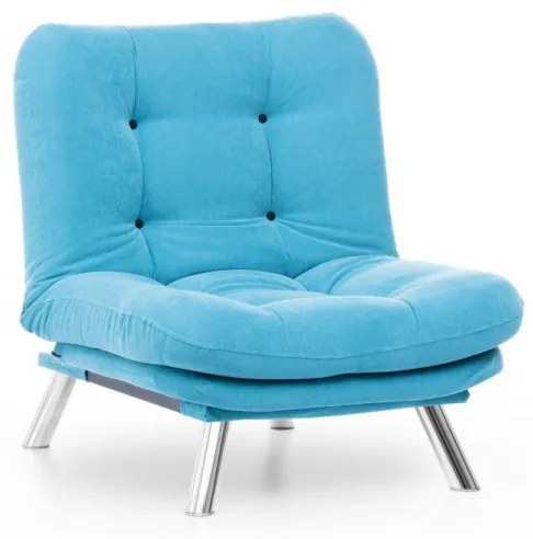 Canapea cu 1 Loc Misa Solo, Turquoise