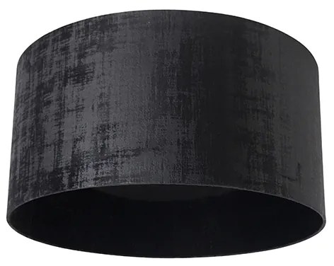 Abajur din catifea negru 50/50/25