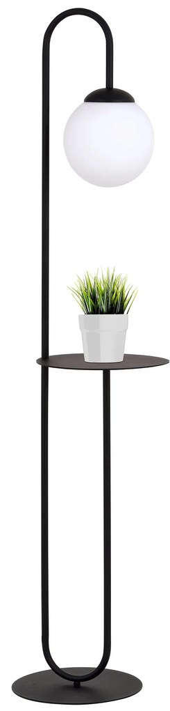 Emibig Bari lampă de podea 1x10 W negru 1235/LP1