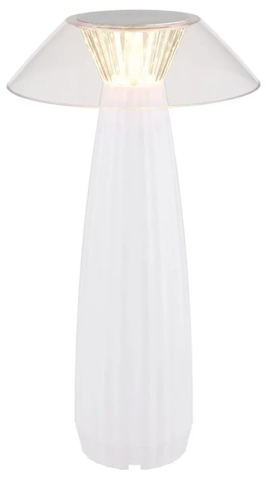 Lampă LED tactilă reîncărcabilă dimabilă de masă Globo 21021W ILLUMI LED/1W/3,7V 3000K alb