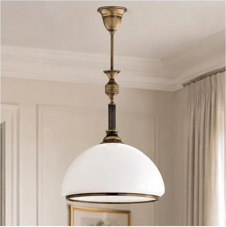 Brilagi - Lampă pe tijă TAURUS 1xE27/15W/230V Ø 40 cm bronz