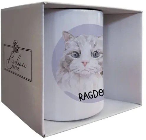 Bohemia Gifts Cană ceramică - Ragdoll, 350 ml