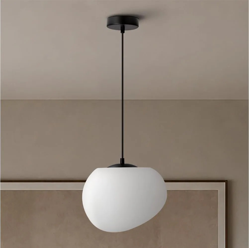 BRILAGI - Lustră pe cablu PEBBLES 1xE27/40W/230V Ø 25 cm negru