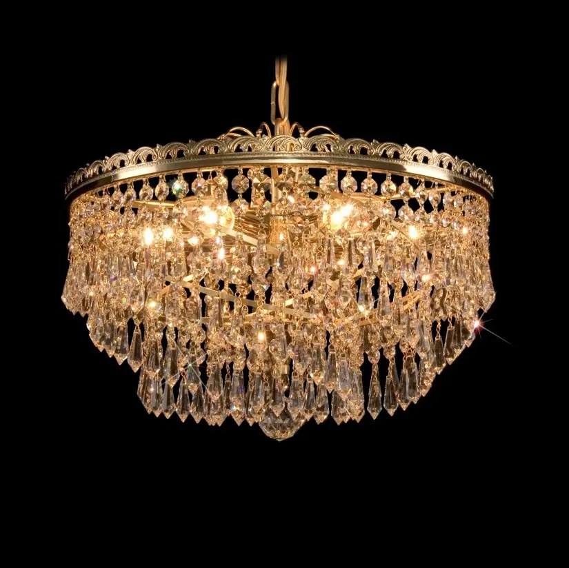 Lustra Lux cristal Bohemia diametru 40cm L15 580/06/3