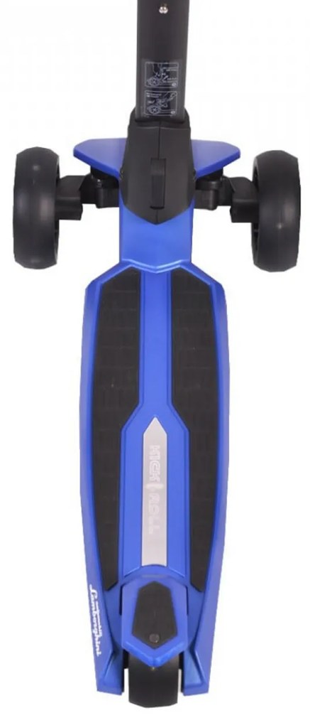 Trotineta copii pliabila din aluminiu NOVOKIDS™ Lamborghini Kick N Roll Edition , Cu roti luminoase din silicon, 3 roti,pliabila, Maner reglabil pe
