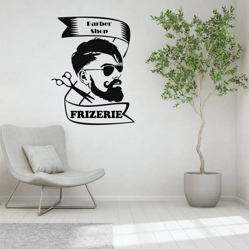 Sticker perete Frizerie 13