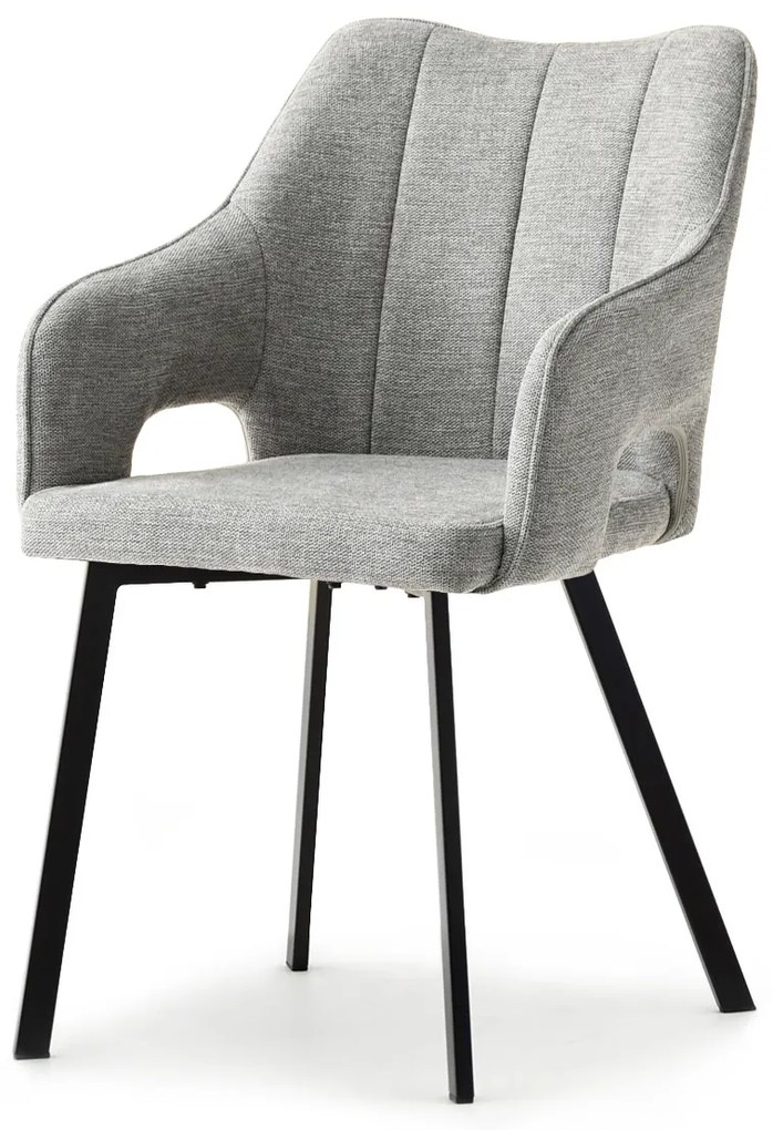 Scaun Carl (gri + negru). 1111024