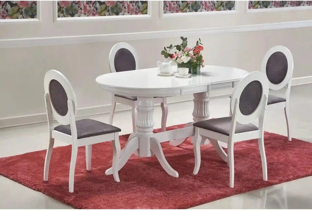 Set masa JOSEPH cu 4 scaune BAROCK