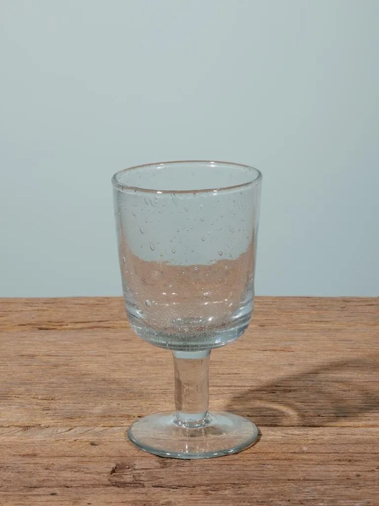 Pahar pentru vin, din sticla, H15 cm, Bubbles