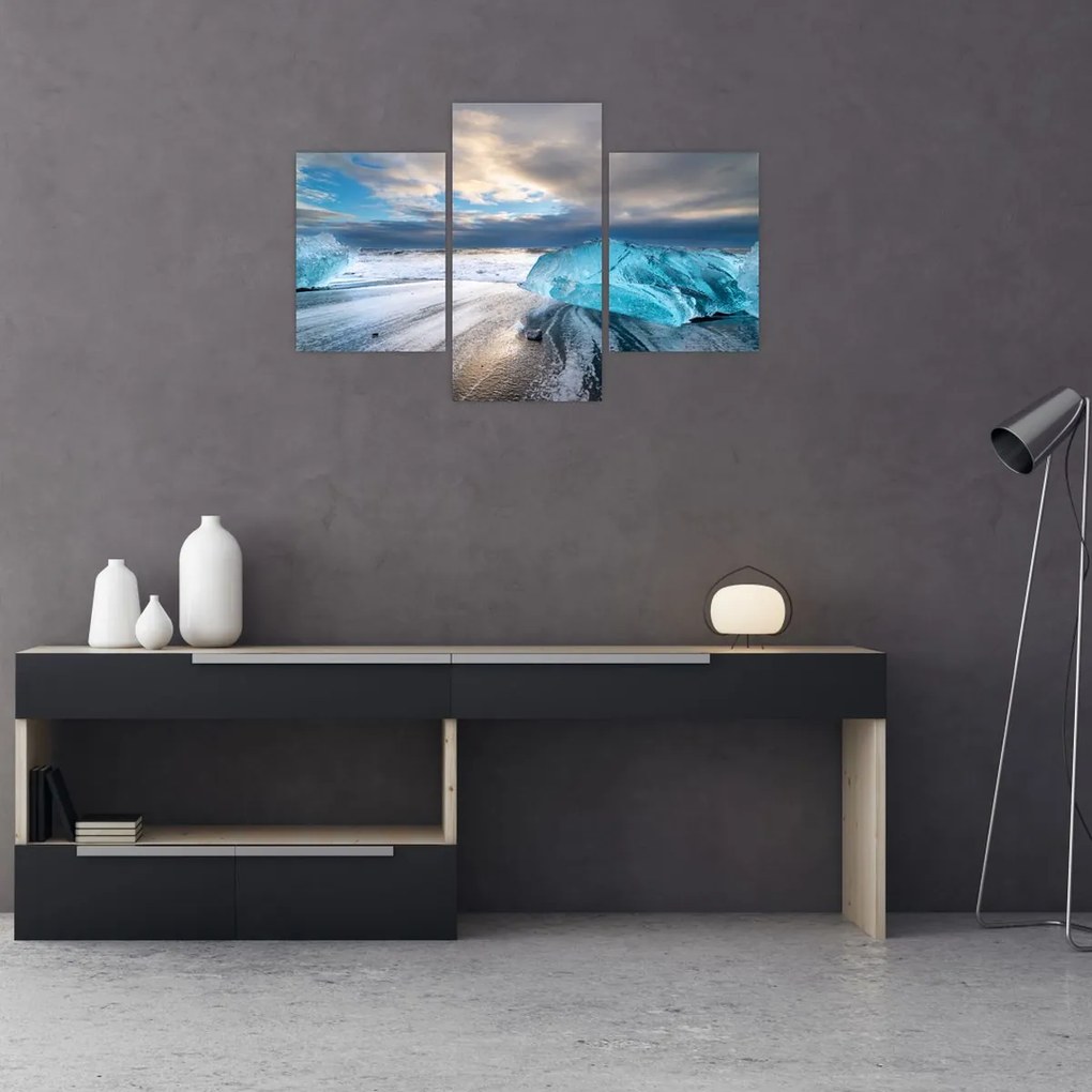 Tablou - Plaja Diamond Beach (90x60 cm)