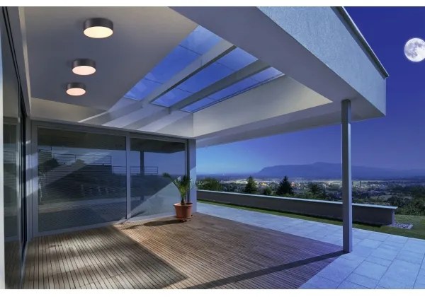 Plafonieră LED de exterior CASPER LED/15W/230V IP54 rotundă Azzardo AZ4490