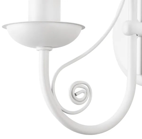 Lampă de perete DONATO 1xE14/40W/230V alb