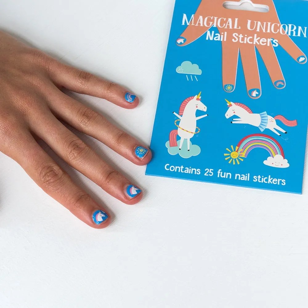 Set creativ Magical Unicorn – Nail stickers – Rex London