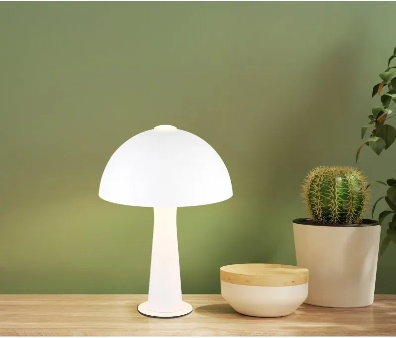 Veioza/Lampa de masa moderna JULIA alba