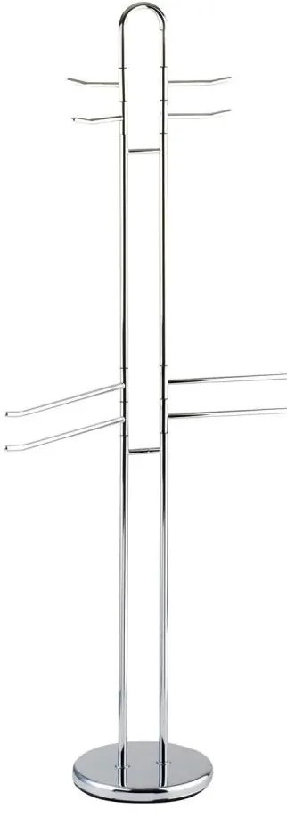 WENKO 15581100 - Suport pentru prosoape PALERMO, 55,5 x 168 cm, crom lucios