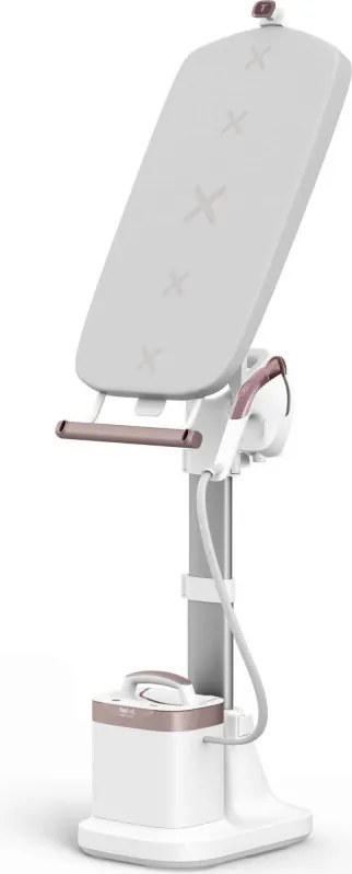 Fier de călcat cu aburi Tefal Ixeo Vision QT1811E0, 2170W, 3 nivele de putere, 1.2 l, 200 g/min, LED backlight, Reîmprospătare și dezinfectare, Auto shut-off, Alb