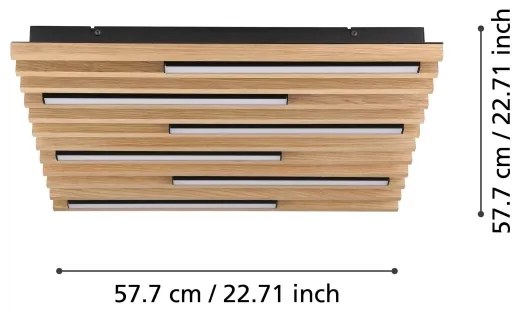 Plafonieră LED dimabilă Eglo 390427 MARREIRA 6xLED/8,5W/230V 3000K