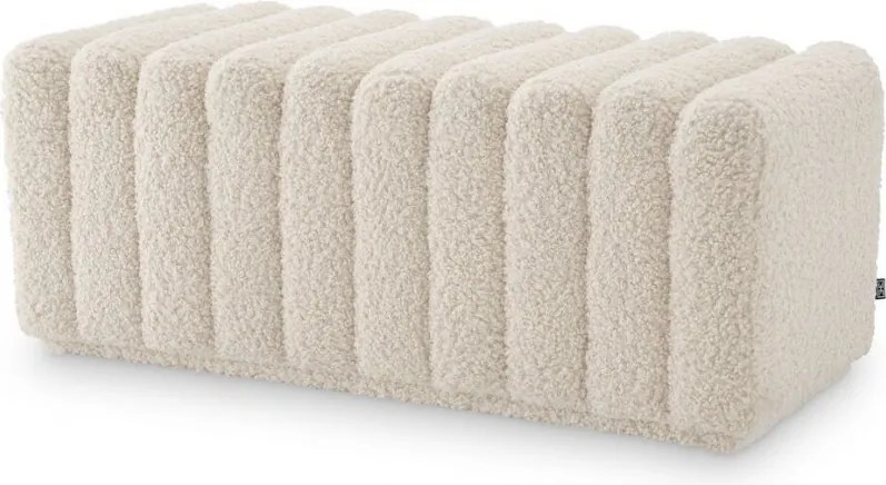 Bancheta design LUX Bente, faux shearling 115492 HZ