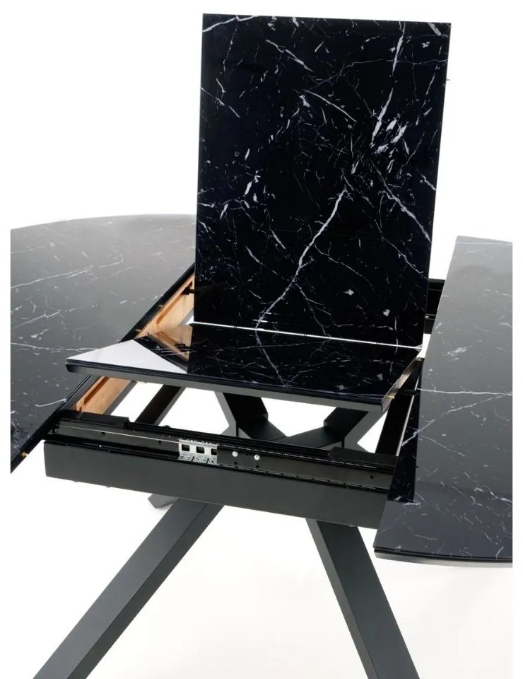 Masa de bucaterie Vertigo, marmura neagra