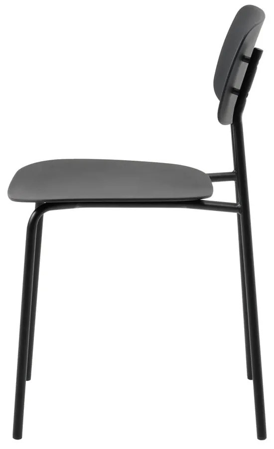 Scaune de dining negre 2 buc. Kirkland – Unique Furniture