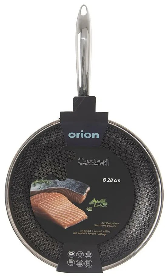 Tigaie antiaderentă Orion Cookcell 3 straturi diam. 24 x 4,5 cm, diam. 24 cm