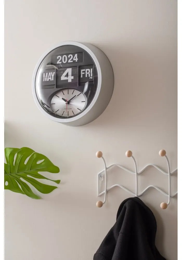 Cuier de perete galben din metal 61 cm Zig Zag – PT LIVING