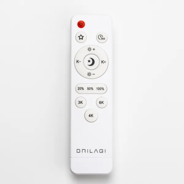 Brilagi - Plafonieră LED dimabilă PINE LED/60W/230V + telecomandă