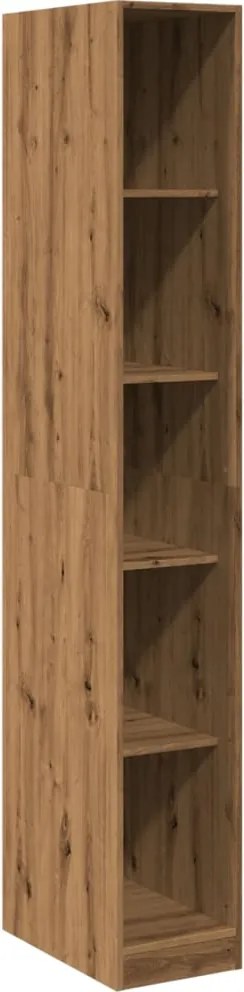 vidaXL Șifonier, stejar artizanal, 30x50x200 cm, lemn prelucrat