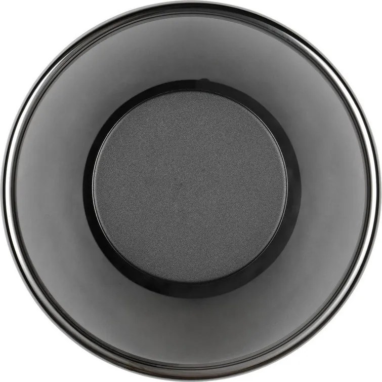 Aplică de perete negru-mat LED cu intensitate reglabilă ø 22 cm Celeste – Trio