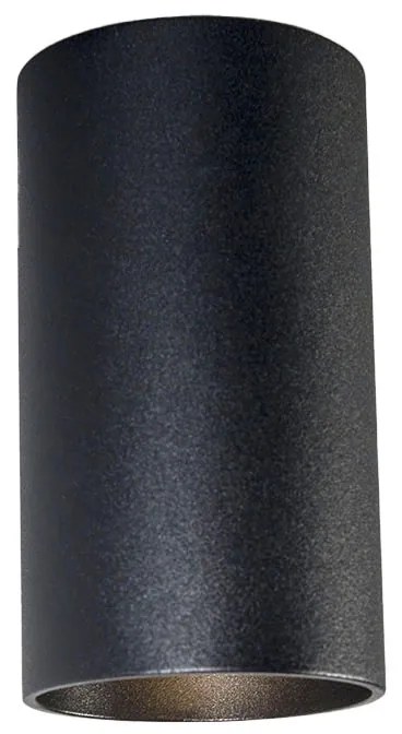 Spotlight modern negru 5,5 cm - Tuba